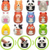 24 Pack Prefilled Easter Eggs with Squishy Toys - Filled Easter Basket Stuffers Party Favors, Slow Rising Stress