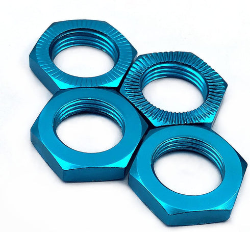 4Pcs Wheel Hex Hub Adapter Conversion Extension for 1/10 RC Car, Upgrade for 1/8 Tires/Off-Road/Big Foot Tire