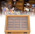 Miniature Book Boxes Display Case Cabinet Anxiety Relief Books Shaking Bookshelf Toy for Living Room Desk Ornament