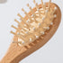 PLOVEGIFT Set, 2) Personalized Newborn Hairbrush And Comb Gift Customizable Name And Pattern, Wooden Comb And Goat