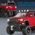 FRJV 1/32 Mammoth 4-7Red Toy Trucks for Boys Diecast Trucks Model Truck,Collectible Pickup Truck Model Kit,Pull Back