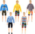 SOTOGO 27 Pieces Doll Clothes and Accessories for 12" Boy Dolls - Casual Clothes, Career Outfits, Shoes
