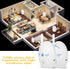 Dioche Audio Baby Monitor, Digital Audio Baby Monitor Nanny Intercom Electronic Alarm Two-Way and Talk Back Intercom