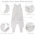 Baby Sleep Sack 3t-4t, 0.5 TOG Wearable Blanket, Toddler Baby Sleep Sack with Feet, Stars
