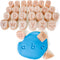 Alphabet Playdough Stamps for Kids - Lowercase Letter Stamp Set - ABC