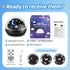 COOLNIGHT Kids,93 Lighting+3 Projector,Remote+Dimmable Projector,360 4 Night Light for Films Kids Night Light Star