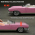 RZAPE 1/24 4-7Pink Toy Car Models Diecast Cars Eldorado Metal Model Cars Carros De Coleccion,Model Car Kits for Adults
