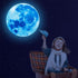Glow in The Dark Stars, 1088 Pcs Ceiling Stars and Moon Wall Decals, Perfect for Kids Room Nursery Bedroom Decor