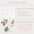 Larkipuzz 1000 Colorful Books Wildflower Pages Puzzles for Adults Pieces, Beautiful Literary Blossoms Flower Bookshelf