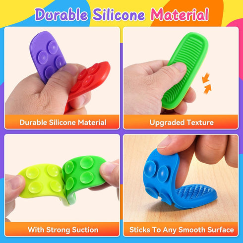 8 Pack Sensory Fidget Toys for Kids Adults Sensory Strips for Autism,ADHD and Anxiety Relief Items for Adults. Quiet