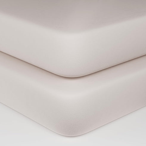 Organic Cotton Fitted Crib Sheets - 100% GOTS Certified Organic Cotton, All-Natural,