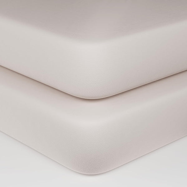 Organic Cotton Fitted Crib Sheets - 100% GOTS Certified Organic Cotton, All-Natural,