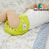 ECOCUBCLUB 6pcs Gussets Lining,12 2 Bags,Packed Chain-G-07-A Reusable Washable Cloth Diapers for Baby Shower,Leak-Proof