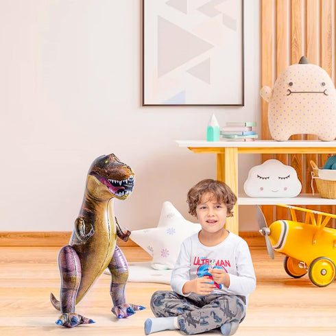 JOYIN T-Rex Dinosaur Inflatable, 30" Tyrannosaurus Rex Toy for Party Decorations and Birthday Gift