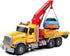 Dwi Dowellin Kids Toys for 3-7 Years Old, 15" Large Tow Truck Toy, Friction Powered Transport Truck