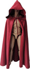1:6 Scale Medieval Knights Soldier Cloak Gown Hooded Cape for 12" Phicen TBLeague Action Figure Clothes (Dark Red)