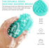 Baby Silicone Body Bath Brush Cradle Cap Brush, Soft Hair Massage Brush for Newborns, Toddlers, Kids