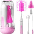 Electric Bottle Brush Cleaner, Portable Electric Baby Bottle Brush Cleaner for Travel,