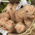 Pig Toys for Girls & Boys, 5 Inch Mini Realistic Silicone Pig, Soft/Chubby Little Pig for Kids, Christmas & Valentine's
