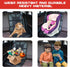 Kaiphy 2 2Pack Car Seat Protector with Thick Padding + XL Large Car Seat Cover for Child Car seat, Eco Friendly