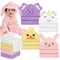 CandyHome 12 PCS Baby Bath Towels for Infants Toddlers, 4 PCS Animal