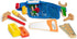 Melissa & Doug Deluxe Tool Belt Set - 5 Wooden Tools, 8 Building Pieces, Adjustable Belt