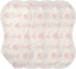 decor gift 4 Pack 22x11in Cotton Burp Cloths Muslin Easy Care Cartoon Cute Pink Fish Bones washcloths for Newborns boy