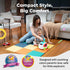 MioTetto Baby Play Mat, Comfortable Playtime Mat Portable Foam Floor Tiles, Safe Baby mat for Floor for Crawling