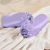 2 Pack, 28 52 8 Inch Entisn Satin Crib Sheets x x Soft Fitted Crib Mattress Sheets for Baby Girls, Light Purple Nursery