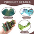 Lizard Toys Figures - 17 Pcs Desert Reptiles Figurines Model Trees Kit, Desert Diorama Supplies for Kids Gift