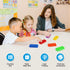 Ten-Frame Counting Toys - Math Manipulative for Elementary, Montessori Educational Toy for Preschool Learning