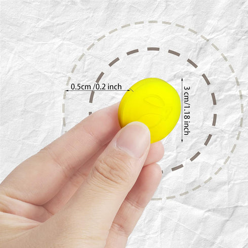 12 Pieces Diaper Pail Deodorizers, Baby Diaper Deodorizing Disc, Keep Diaper Pails Smelling Fresh, Yellow