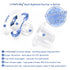 LittleForBig Adult-Sized Printed Pacifier in Blue - Generation II