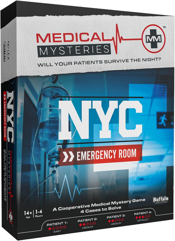 Buffalo Games - Medical Mysteries: NYC Emergency Room - New Game Night