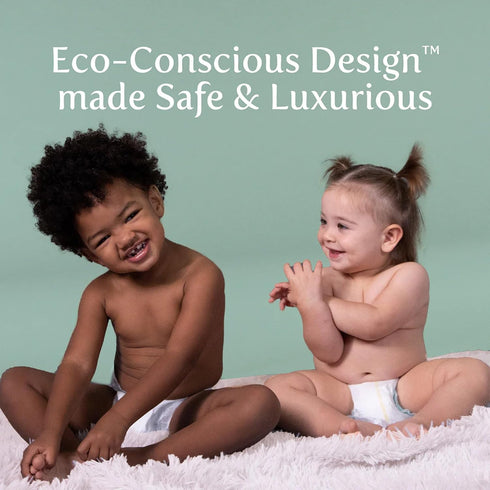 1 (176 Count) Earth & Eden Sensitive Baby Diapers, Size - Eco-Conscious & Hypoallergenic Diapers - No Harsh Chemicals
