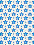 miaozhen 1 Pack 52x28 Cotton Baby Crib Sheets Soft Stretchy Blue Stars Dot Blue Light Toddler Mattresses for Nursery