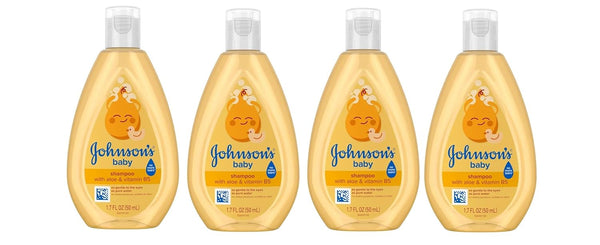 Johnson's Baby Shampoo, Travel Size, 1.7 Ounce (Pack of 4)