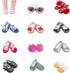 Etistta 6 Pairs of Doll Shoes, 2 Pairs of Socks for 18 inch American Dolls Accessories