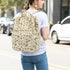 Xunteny Backpack Corduroy Diaper Bag for Women, Large Capacity Baby Bag for Mom and Girls Boys with Stroller Straps