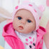 Reborn Baby Dolls 22 Inch Realistic Newborn Girl Handmade for Kids 3+ Year Old