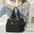 KiBcsLic Backpack Mommy, Diaper Bag Pacifier Case Oxford Cloth Holder Waterproof with Shoes Compartment Travel Bag