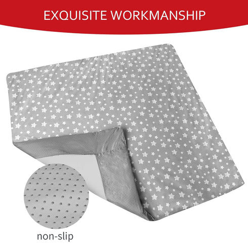 50" 50" Baby Playpen Mat Cover (Only Cover) - Non Slip Waterproof Protector, Fits X