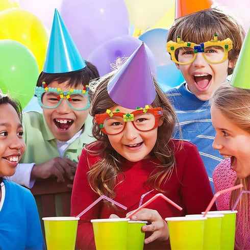 Fowecelt 12 Pcs Building Blocks Games for Kids Birthday Party Favors Supplies, Boys Girls Carnival