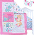TrenD'Lay 4 Set, Set Sets Set, Set, Set, Piece Baby Girl Crib Bedding Crib Comforter for Girls, Crib for Girl, Baby