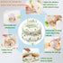 3-36 EXBEPE Thickened Inflatable Baby Seat, Sit Me Up Floor Seat for Babies Months with Tray, Sitting Support Infant