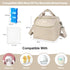 ZIOZERTT Momcozy/Eufy/Elvie/Willow/Medela Pack 6 9 Wearable Breast Pump Bag,Breastmilk Cooler Travel Bag Compatible