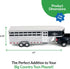 Country 1:20 Big Toys - Sundowner Horse Trailer with Gooseneck Trailer Hitch for Farm Toys & Toy Trucks with Working