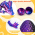 TANXMIC 24 3D PCS Printed Dragon Eggs with Dragon Inside, Prefilled Easter Dragon Egg for Basket Stuffers, Mystery