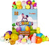 Easter Mochi Squishy Toys 36pcs | Prefilled Eggs with Mini Squishy Toys