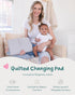 Lily Miles Baby Changing Pad Portable, Diaper Changing Mat with Magnetic Latches, Travel Pad for Diaper Bag, Baby
